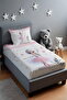 Pink Ballerina Elsa Patterned Bedspread and Pillowcase - 2