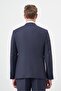 Men's Navy Blue Plain Mono Collar 6 Drop Comfort Fit Classic Suit 1001245171 - 5