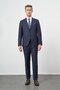 Men's Navy Blue Plain Mono Collar 6 Drop Comfort Fit Classic Suit 1001245171 - 2
