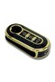 فيات دوبلو 2010 Switchblade Black Auto Key Control Container Case سلسلة مفاتيح أوتوماتيكية - 4