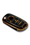 Fiat Egea Switchblade Black Auto Key Control Container Case Auto Keychain - 4