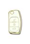 فورد فوكس فييستا كونيكت 2004 Switchblade White Auto Key Control Container Case سلسلة مفاتيح تلقائية - 6