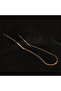 Steel Men's Necklace, Gold Color, Classic Thick Chain No:7 - 5