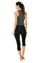 Core Women's High Waist Supportive Sports Leggings 3/4 Black - 5