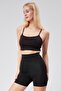 High Quality Black High Waist Recovery Leggings - 3