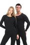 2-Piece Unisex Winter Thermal Underwear, Warm Cotton Non-Flammable Thermal Set, Thermal Undershirt Underwear - 6