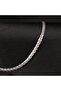 Men's Necklace - Steel, Silver Color, Modern Thick Chain No:8 - 5