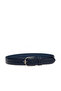 Navy Blue Denim 100% Leather Denim Belt 50294388-Vr033 - 3