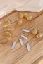 Necklace Clip Screw Clip Lock Bracket Bracket Clip Knot Hider Screw 4 Pcs Amber Clip