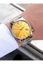 Tsuyosa Model Steel Cord Calendar Dial 30 Mt Water Resistant Men's Wristwatch Efc.03223.4 - 2