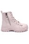 Dza07- 627586   Beige Orthopedic Daily Flat Heel Women's Boots - 2
