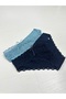 Cotton Front Lace Detail Women's Panties - 2