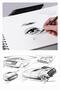 A3 Sketchbook Spralli 50 Sheets Charcoal Drawing Set Eraser Fatih Graded Pencil Hobby Design - 4