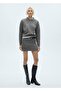 Knitwear Mini Skirt