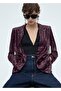 Sequined Blazer Jacket - 5