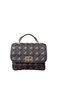 Very Stylish Stitched Quilted Hand-Held and Cross-Body Bag Brown