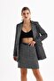 Long Jacket and Skirt Set 2 Pieces Set - 3