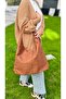 Byeduu Tan Large Size Suede Shoulder Bag - 3