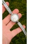 Ottoman Series - Women's Tulip Stone Pattern Wrist Watch - 5