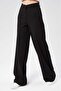 Women's Black Palazzo Trousers - Oversize Cut 0111 - 5