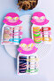 Tiny Rubber Buckle and Snap Buckle Set (25 Pieces of Rubber 3 Collars) - 2