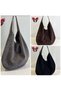 Real Suede Leather Hand and Shoulder Bag Women's New Season - 3