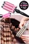 3 Barrel Electric Hair Curler - Ceramic Deep Waves Curling Salon Home Styling Tool - 4