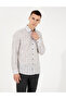 Light Brown Slim Fit Long Sleeve Shirt 50259510-Vr002