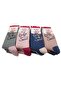 Vip Series 6 Pairs Cotton Winter Thick Towel Girl's Socks
