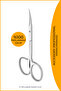 Gold Pro Manicure Meat Scissors - Stainless Steel