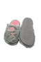Si̇a Çanta Eva Sole Comfortli̇ne Anti-Slip Carpet Slippers with Fur Hearts and Finger-Dragging Design, Cold-Resistant - 5