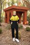 Hijab Tracksuit Zippered Double Set - Double Crepe Fabric - 4