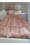 Baby Girl 4-Piece Mevlüt Set 0-3 Months and 3-6 Months Wedding Dress Evening Dress Baby Birth Baby Shower Gift - 2