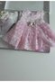 Baby Girl 4-Piece Mevlüt Set 0-3 Months and 3-6 Months Wedding Dress Evening Dress Baby Birth Baby Shower Gift