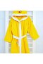 Mnsevtekstil - 7/8 Children's Bathrobe, 100% Cotton, Eared and Hooded, 3 Colors Embroidered - 4