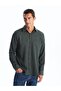 Lcwaikiki Classic Regular Fit Long Sleeve Poplin Men's Shirt (W4)