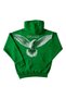Unisex Regular Fit Cotton Fleece Patterned Hooded Sweatshirt