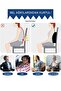 Back Supporting Auto Vehicle Cushion Chair Pillow Pu Sponge Waist Cushion Orthopedic Product - 6