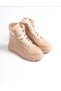 Skin Material Knitwear Detailed Waterproof and Windproof Sports Boots - 4