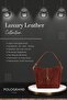 Original Large Volume Luxury Suede Long Strap Zippered Single Compartment Lock Detailed Hand and Shoulder Bag - 3