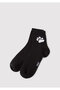 Paw Printed Black Socks 195723-900