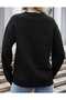 New Year's New Year Concept Ho Ho Ho Printed Crew Neck Oversize Sweatshirt Unisex - 2