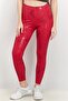 Women Regular Fit Pull On Training Leggings, Strawberry Red