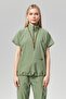 Extreme Cool Woman - Premium Two-Way Stretch Doctor Nurse Scrub Set (WOMEN), Moss - 4