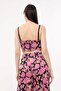 Rose Patterned Bustier - 4