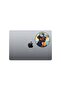 Rottweiler Patterned Cool Goggles Car and Motorcycle Helmet - Laptop Glass Sticker 13X11 cm - 5