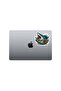 Shark White Shark Pattern Sticker - Car, Motorcycle, Helmet, Laptop, Glass 13X11 cm - 4