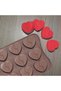Silicone Cake Mold Chocolate Broken Heart Mold Sugar Paste and Stone Powder Silicone Mold 15 Li - 3