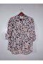 Women's Ethnic Floral Print Retro Shirt - 6