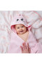 Milk&Moo Chancin Velvet Hooded Baby Towel, %100 Cotton ,Ultra Soft, Quick Dry